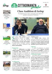 Copertina del periodico di settembre 2026